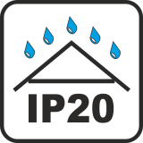 IP20 - Nur für den Einsatz im trockenen...