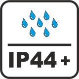 IP44 - Für den ständigen Einsatz im...