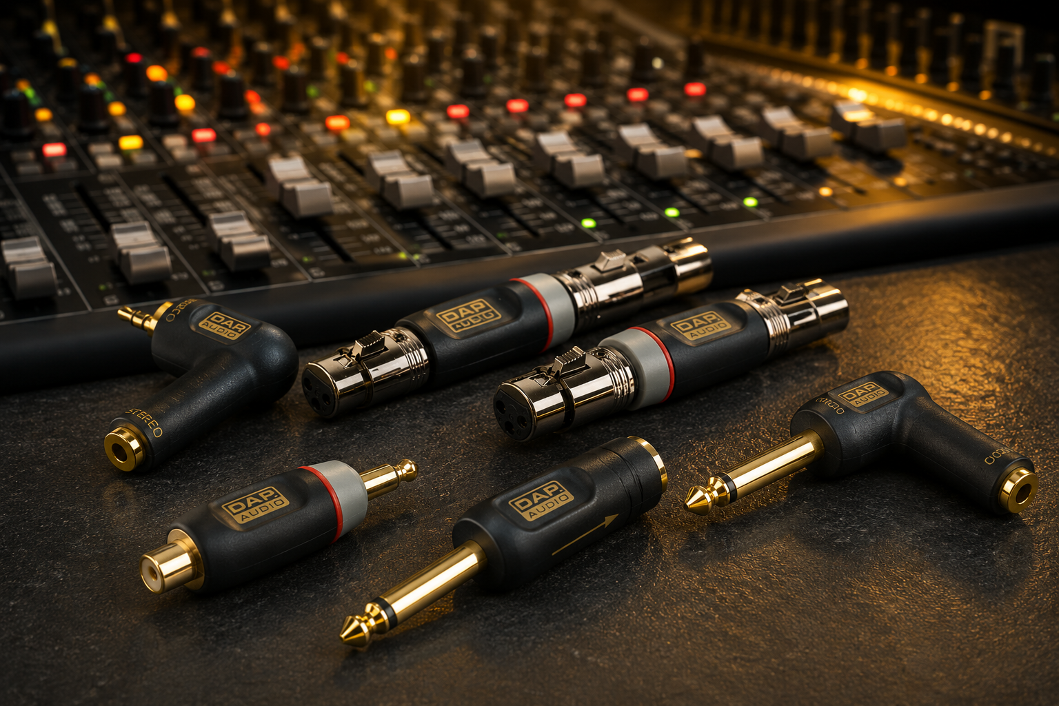 DAP XGA Audio-Adapter mit vergoldeten Kontakten