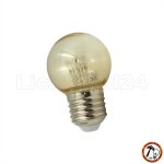 E27 City LED - 0,7 Watt G45 Tropfenlampe DIP extra...