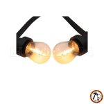 E27 City LED - 1 Watt ST44 Lang-Tropfenlampe Filament...