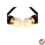 E27 City LED - 1 Watt ST44 Lang-Tropfenlampe Filament...