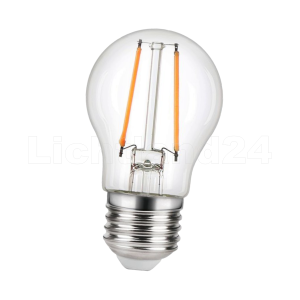 E27 dimmbarer LED Fila. Tropfen / MiniBirne G45 - 3W (= 25W) 2700K / 250 lm