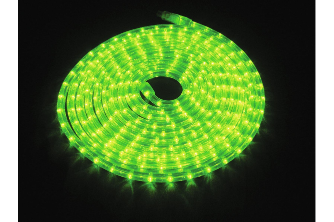 EUROLITE RUBBERLIGHT LED RL1-230V grün 9m