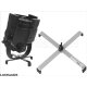 Bodenständer für Scheinwerfer EUROLITE FS-3 Floorstand, Stahl, silber bis 25 KG