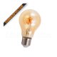 E27 RETRO SPIRAL LED Filament Glühlampe A60 2W 2200K GOLD Vintage extra warmweiß