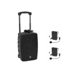 OMNITRONIC Set WAMS-12BT2 + 2x Taschensender + 2x...