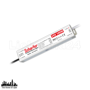 Scharfer LED Trafo 100W / 24V 170 - 250V IP67