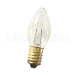 E14 - 230V / 10W Mini-Kerze (25x60mm) Weihnachten, Deko,...