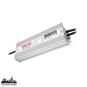 Scharfer LED Trafo 300W / 12V 190 - 250V IP67