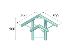 ALUTRUSS BILOCK BQ2-PAL31H 3-Weg Ecke 90°