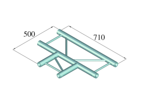 ALUTRUSS BILOCK BQ2-PAT35H 3-Weg T-Stück 90°