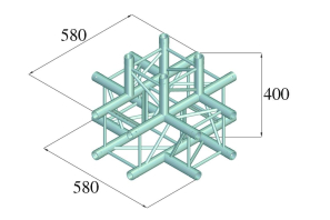 ALUTRUSS DECOLOCK DQ4-PAT51 5-Weg Ecke