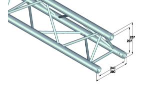 ALUTRUSS TRILOCK 6082-210 3-Punkt-Traverse