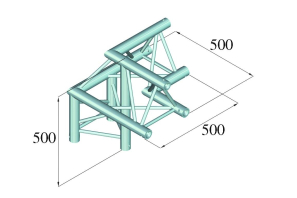 ALUTRUSS TRILOCK 6082AL-31 3-Weg-Ecke /\ rechts