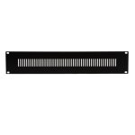 OMNITRONIC Frontplatte ZL-19 Schwarz 2 HE