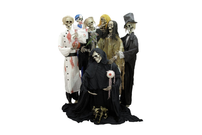 EUROPALMS Halloween Figur Skelett formbar
