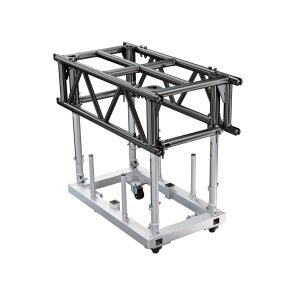 GLOBAL TRUSS  PreRig Truss 1200 stage black Set incl. Dolly