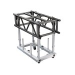 GLOBAL TRUSS  PreRig Truss 1200 stage black Set incl. Dolly