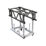 GLOBAL TRUSS  PreRig Truss 1200 stage black Set incl. Dolly