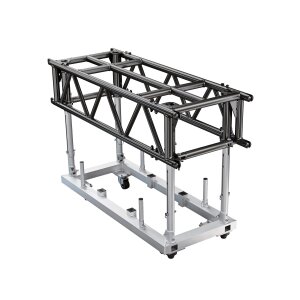 GLOBAL TRUSS  PreRig Truss 1600 stage black Set incl. Dolly