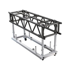 GLOBAL TRUSS  PreRig Truss 2000 stage black Set incl. Dolly