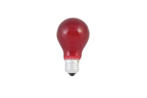 OMNILUX A19 230V/25W E-27 rot