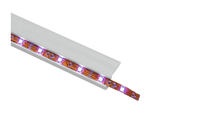 EUROLITE Treppenprofil für LED Strip silber 2m