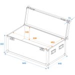 ROADINGER Universal-Case Profi 80x40x40cm