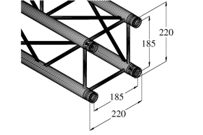 ALUTRUSS DECOLOCK DQ4-750 4-Punkt-Traverse