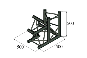 ALUTRUSS TRILOCK S-PAL-34 3-Weg-Ecke \/ links