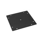 DECOTRUSS Quad Abdeckplatte 200 schwarz 20x20 cm