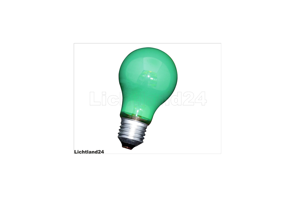 E27 - farbige Glühbirnen 60 Watt grün