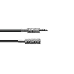OMNITRONIC Klinkenverlängerung 3,5 mm Stereo 3 m