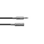 OMNITRONIC Klinkenverlängerung 3,5 mm Stereo 3 m