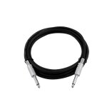 OMNITRONIC Klinkenkabel 6,3 mm Mono-Klinke 3 m Schwarz