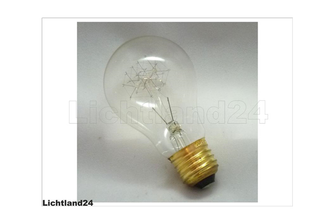 E27 - Edison Retro Carbon imitation Glühlampe 60...