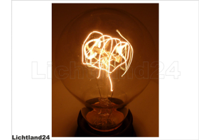 E27 - Edison Retro Carbon imitation Glühlampe 60 Watt Glühbirne