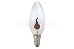 E14 - Flammen Kerze C35 Glühlampe Flicker Flackerkerze 3 Watt -  NEON