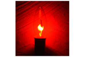 E14 - Flammen Kerze C35 Glühlampe Flicker Flackerkerze 3 Watt -  NEON