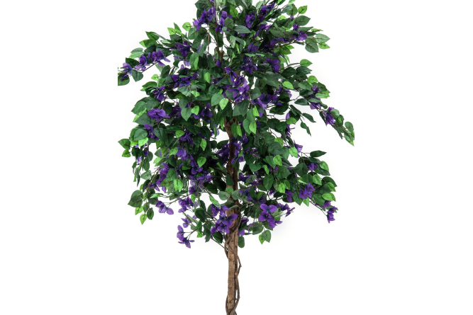 EUROPALMS Bougainvillea, lavendel, Kunstpflanze, 150cm