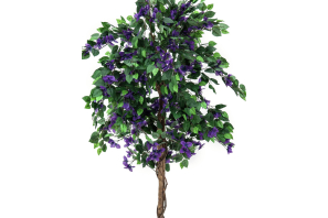EUROPALMS Bougainvillea, lavendel, Kunstpflanze, 180cm