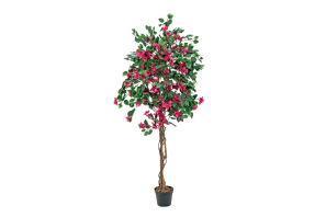EUROPALMS Bougainvillea, Kunstpflanze, rosa, 150cm