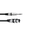 OMNITRONIC Adapterkabel XLR weiblich auf 6,3mm Klinke...