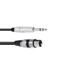 OMNITRONIC Adapterkabel XLR weiblich auf 6,3 mm Klinke...