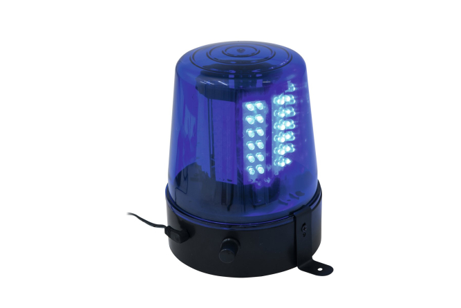 EUROLITE LED Polizeilicht 108 LEDs blau Classic