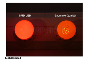 E27 - 1,0 Watt LED Color Ball - bunte Tropfenlampe - ORANGE (verglb. 15W)