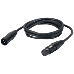 DAP FL01 Mikrofonkabel XLR/M auf XLR/F 0,75 m