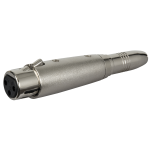 DAP XLR (w) auf Klinke (Stereo w) Adapter