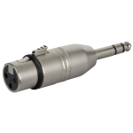 DAP XLR (w) auf 6,3 mm Klinke (m) Adapter